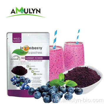 Serbuk blueberry liar anthocyanin